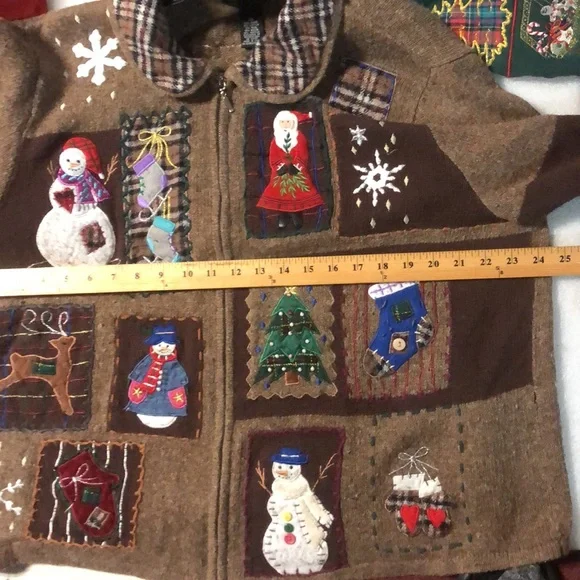 Vintage Designs Originals Studio Christmas Sweater- size-2x - Picture 14 of 16